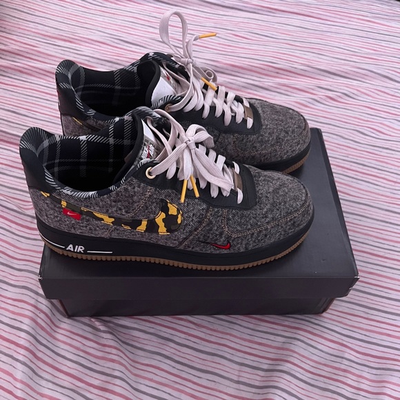 air force 1 low remix black